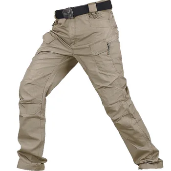 Мужские брюки с несколькими карманами, весенне-осенние походные брюки, походные быстросохнущие Тонкие тактические брюки, одежда для скалолазания