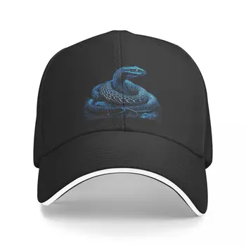 Новая бейсболка с синей змеей, кепки, дизайнерская мужская шляпа, женская шляпа в виде лошади 7