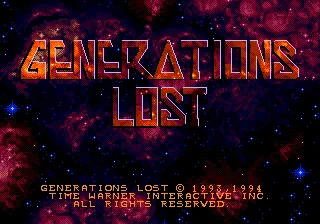 Потерянная 16-битная игровая карта Generations MD для Sega Mega Drive для Genesis