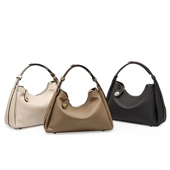 Женская сумка из высококачественной кожи 2023, новая сумка через плечо, женская модная сумка подмышками, атмосферная женская сумка 9
