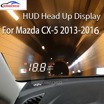 XINSCNUO для Mazda CX-5 2013 2014 2015 2016 2017 2018 2019 OBD Автомобильный HUD головной дисплей Проектор Спидометра Бортовой компьютер