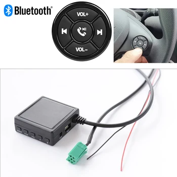 Для Renault_ карта аудиовхода AUX, USB-накопитель Bluetooth, музыкальный плеер, микрофон, телефон, беспроводное рулевое колесо с громкой связью.