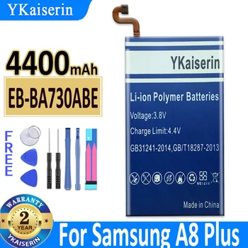 Для SAMSUNG Сменный Аккумулятор для телефона 4400 мАч EB-BA730ABE Для Samsung Galaxy A8 PLUS A8PLUS 2018 A730 A730F Батареи + Инструменты 3