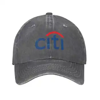 Графическая джинсовая кепка с логотипом Citi, вязаная шапка, бейсболка 9