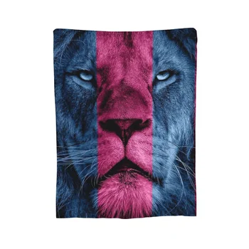 Одеяла Aston Villa Lion Мягкое теплое Фланелевое покрывало для кровати, гостиной, домашнего дивана для пикника, путешествия 21