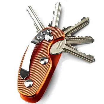 Ключей Alloy Aluminum Organizer Key Flexible Bag Для Holder Key Holder Ключница New Folder Holder Keyholder Clip Keychain Keys