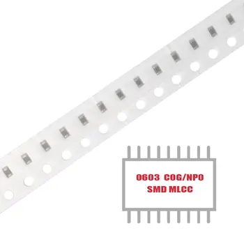 МОЯ ГРУППА 100ШТ Многослойных керамических конденсаторов для поверхностного монтажа SMD MLCC CER 7,8 ПФ 100В NP0 0603 в наличии на складе
