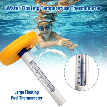 Измеритель температуры воды в бассейне, Плавающий термометр, инструмент для измерения температуры воды, ванна, Спа, аквариум, Аксессуары для бассейна 15
