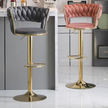 Кафе бархатные обеденные стулья в скандинавском стиле Дизайн Расслабляющий салон роскоши эргономичные обеденные стулья трон Офисная мебель для дома XY50DC