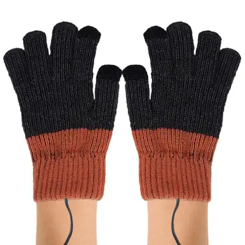 Перчатки для обогрева рук, тепловые перчатки, перчатки с подогревом для женщин, электрические перчатки, мотоциклетные перчатки с подогревом, снаряжение для холодной погоды Для 6