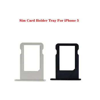 50 шт. Оригинальный адаптер для держателя лотка для sim-карт для iPhone 5 5S Запасные части