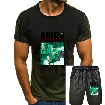 Персонализированные мужские футболки Akira, футболка Crew из плотного хлопка с короткими рукавами. 11