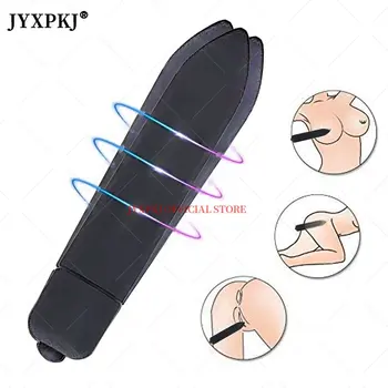 Секс-игрушки для женщин, мощный 10-частотный мини-вибратор, водонепроницаемый вибрирующий яйцеклеточный стимулятор точки G для клитора, фаллоимитатор, вибратор 22