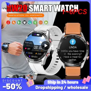1-6 шт. Новые умные часы Call Мужские водонепроницаемые Спортивные Фитнес-трекеры с погодным дисплеем Мужские умные часы для Huawei 3