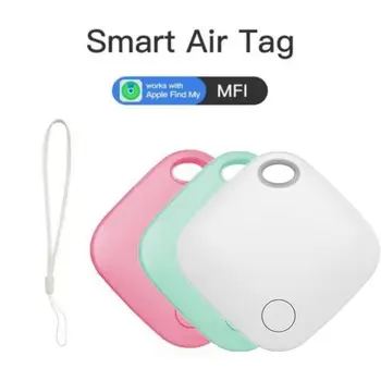 Мини-устройство слежения, отслеживающее воздушную бирку, ключ для поиска детей, отслеживание местоположения домашних животных, смарт-трекер для Apple Find My App, система IOS