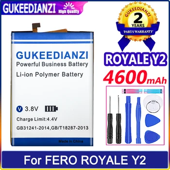 Высококачественная батарея мобильного телефона Bateria 4600 мАч для FERO ROYALE Y2, сменная батарея большой емкости