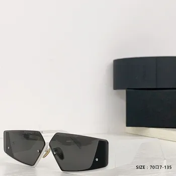 2023 Новые солнцезащитные очки в стиле Унисекс, нерегулярные, без оправы, популярные в сети солнцезащитных очков основного стиля 15