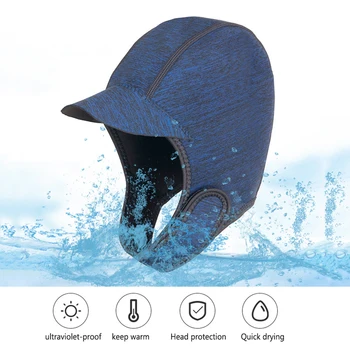 Неопреновая шапочка для защиты головы, портативная шапочка для дайвинга, легкая износостойкая, морозостойкая, быстросохнущая для занятий серфингом. 20