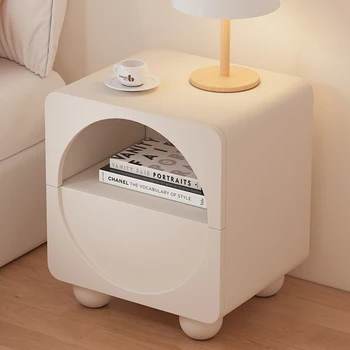 Дизайнерский Милый Прикроватный Столик Улучшенный Современный Прикроватный Столик Для Хранения Вещей В Спальне Простые Креативные Предметы Интерьера Для Дома 18