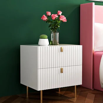 Тумбочка в скандинавском минималистичном стиле, легкая роскошная маленькая прикроватная тумбочка, комоды для спальни, мебель Mesa De Cabeceira 20