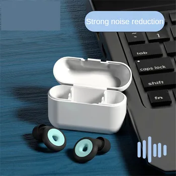 Новые Силиконовые Затычки для ушей для плавания, Шумоподавляющие Средства для шумоподавления сна, Звуконепроницаемые Затычки для ушей с шумоподавлением 22