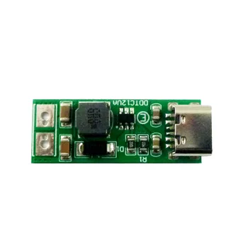 1 ШТ 9 Вт mini Type-C USB Постоянного тока от 5 В до 6 В 9 В 12 В 15 В 24 В Постоянного тока Повышающий Преобразователь PWM PFM Модуль Регулятора напряжения 3