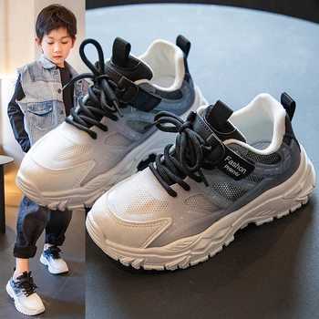 Damyuan /Большие размеры; Детская обувь; Удобные кроссовки; Обувь с дышащей сеткой; Модная обувь для мальчиков; нескользящая обувь для девочек