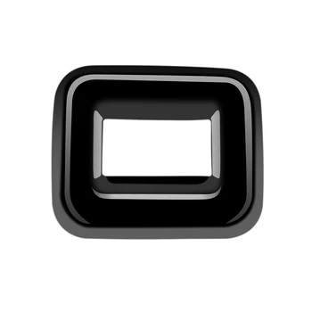Для Sienta 2022 2023 Задний USB-порт для зарядки Защитная крышка Рамка Отделка панели Ярко-черный RHD 6