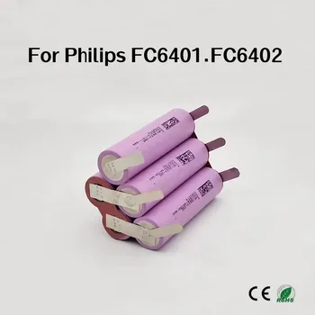 2000 мАч Для аккумулятора пылесоса Philips FC6401 FC6402 6