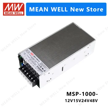 MEANWELL MSP-1000 MSP-1000-12 MSP-1000-15 MSP-1000-24 MSP-1000-48 MEANWELL MSP 1000 1000 Вт