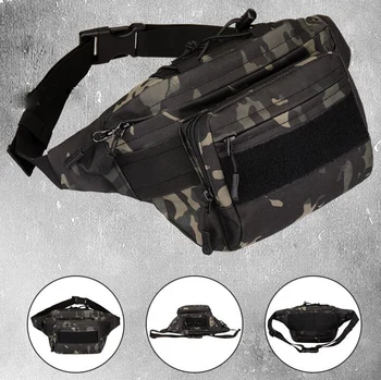 Мужчины женщины Военные фанаты наружная поясная сумка армейские фанаты тактическая нагрудная сумка водонепроницаемый рюкзак для отдыха дорожная велосипедная спортивная сумка 19