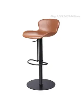 Дизайнерский барный стул Nordic, современный простой Легкий Роскошный Подъемный барный стул, Табурет, бытовой Островной стул