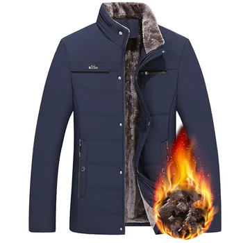 Зимняя куртка 2023, мужская теплая свободная парка с хлопковой подкладкой, повседневная вельветовая короткая мужская куртка, Мужская брендовая одежда 20