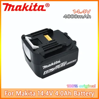 Makita 14.4В 4000 мАч BL1430 BL1415 BL1440 196875-4 194558-0 195444-8 4.0Ач 14.4 В Аккумуляторная батарея Makita для светодиодного индикатора 11