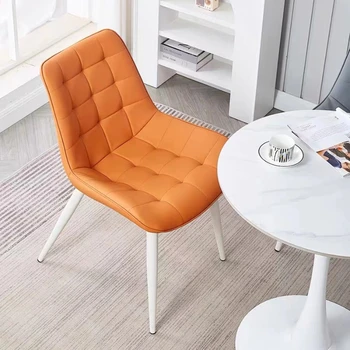 Современный обеденный стул итальянского дизайна, роскошный обеденный стул для ресторана Vanity Relax, банкетный стул из искусственной кожи Silla Cocina Furniture BL50CY 21
