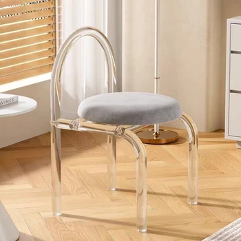 Современные акриловые обеденные стулья Отличительного дизайна Кухонные Обеденные стулья на открытом воздухе Роскошная мебель для гостиной Silla Comedor Home Furniture B1 20