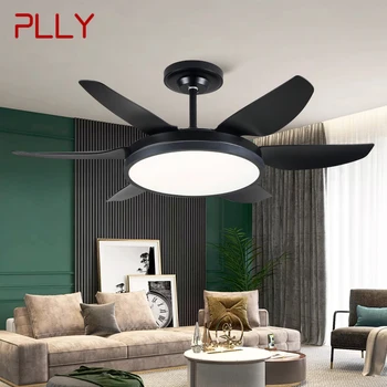 Потолочный вентилятор PLLY, скандинавский светодиодный потолочный вентилятор, Современный минималистичный ресторан, гостиная, спальня, коммерческий электрический вентилятор 9