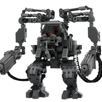 Строительные блоки MOC Technology Hacker Empire APU Робот Matrix Sentinel Сборка игрушечного робота Модель Детский подарок 7
