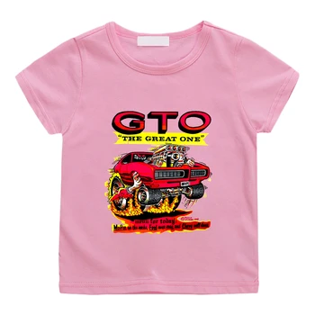 Футболка Initial D GTO Racing Car с Забавным Рисунком, Футболки из 100% Хлопка, Повседневная Детская Футболка с коротким рукавом Для мальчиков и девочек, Лето 22