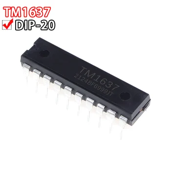 5ШТ TM1637 Встроенный чип драйвера светодиодной трубки nixie DIP20 7