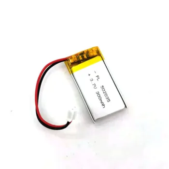 1шт 3,7 В 300 мАч 502035 Литий-полимерно-ионный аккумулятор Смарт-часы MP3 MP4 Ноутбук Мобильный планшет Электрические игрушки GPS 8