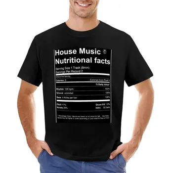 Факты о питании Футболки с рисунком, футболки с рисунком, мужские футболки с рисунком 3