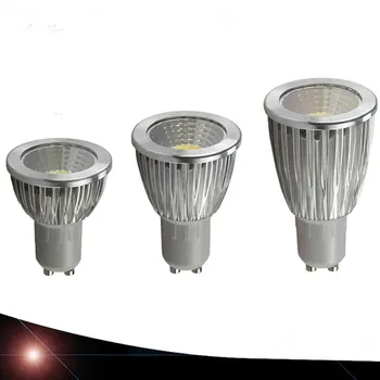 1шт Супер яркий светодиодный прожектор Лампа GU10 Light Led 110V 220V AC 3W 5W 7W LED GU5.3 GU10 COB LED лампа GU10 led GU5.3