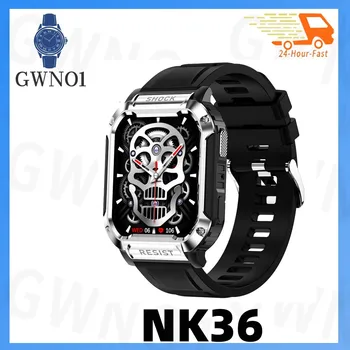 Оригинальные новые часы Nk36 Мужские спортивные водонепроницаемые часы 1,83 дюйма для звонков 7