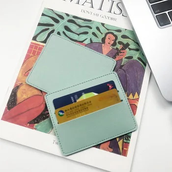 Новый ультратонкий мешочек для банковских кредитных карт, маленькая идентификационная карточка, сумка для визиток в автобусе, студенческий мешочек для монет, мешочек 1