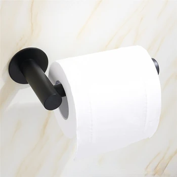Настенный держатель для туалетной бумаги для ванной комнаты и кухни из нержавеющей стали, аксессуары для рулонной бумаги, держатели для салфеток и полотенец 19
