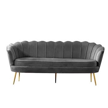 Горячая распродажа, современный бархатный диван для гостиной, длинный роскошный диван, итальянский длинный диван 5