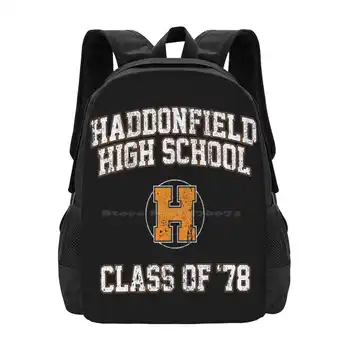 Класс средней школы Хэддонфилда 78-го года, Школьные сумки, рюкзак для ноутбука, Майкл Майерс, Джейми Ли, Кертис, Лори, Строуд, доктор Джон
