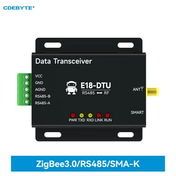 CC2530 Беспроводная станция передачи данных Zigbee 3.0 RS485 20dBm CDEBYTE E18-DTU (Z20-485) DC8 ~ 28V Приемопередатчик данных Zigbee 9