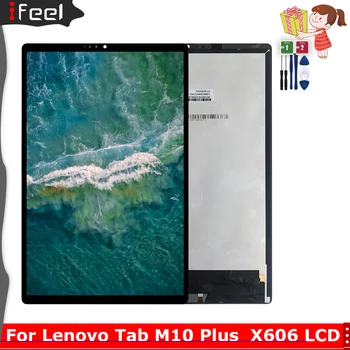 Новый для Lenovo Tab M10 Plus TB-X606F TB-X606X TB-X606 X606 ЖК-дисплей С Сенсорным Экраном Дигитайзер В Сборе Запасные Части для Ремонта